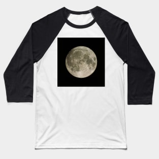 Full Moon (R340/0657) Baseball T-Shirt